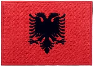 Patch toppa Bandiera Albania 70x50mm