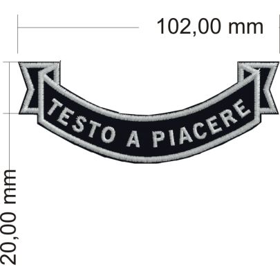 Patch standard personalizzabili